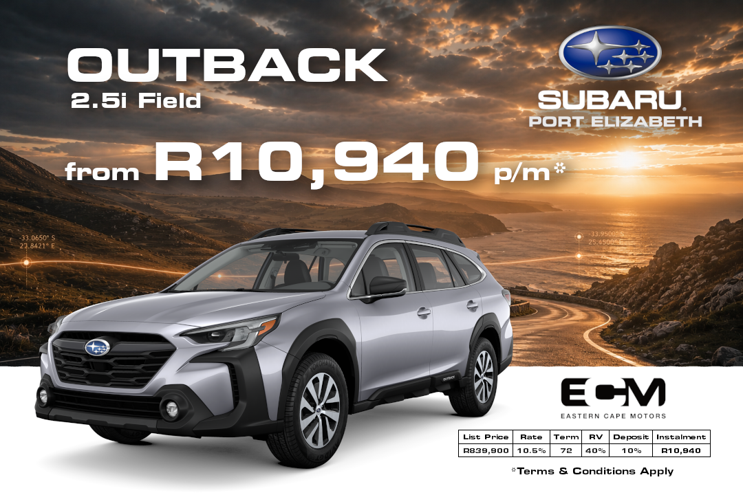 Outback June Revised-Ford Eastern Cape Motors
